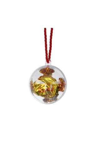 Transparant Figuur Bal 5cm 2 Delig 12stuks OP IS OP