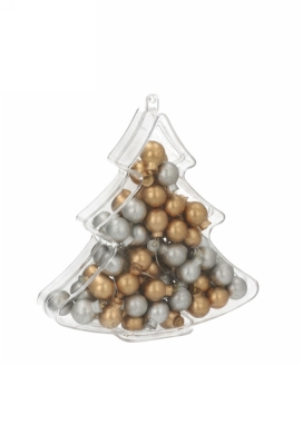 Transparant Figuur boom 10 cm 2 Delig 200stuks