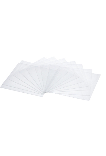 Transparant Inleg Vellen Voor Kubusdoosjes 11x11cm 200stuks