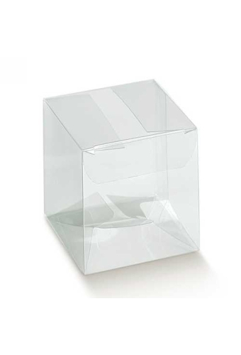 Transparant Kadodoosje Kubus 18x18x15cm 10stuks Super Groot