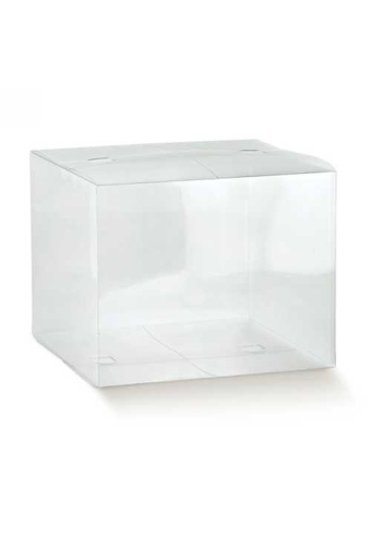 Transparant Kadodoosje Kubus 21x21x15cm 10stuks Super Groot