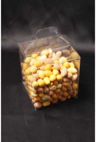 Transparant Kadodoosje Kubus Met Hengsel 9x9x10cm 10 stuks