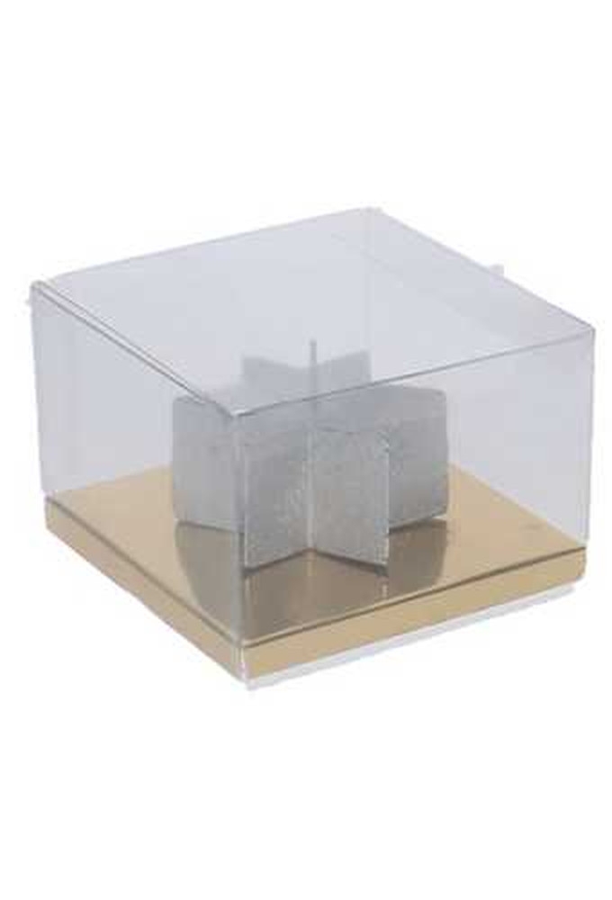 Transparant Kadodoosje Kubus PET 12x12x8cm 10stuks