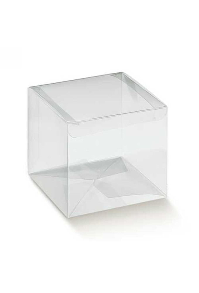 Transparant Kadodoosje Kubus PET 5X5X5cm 10stuks