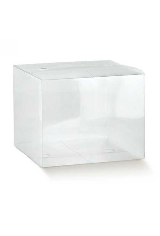 Transparant Kadodoosje Kubus Super Groot XL 25x25x25cm 10stuks