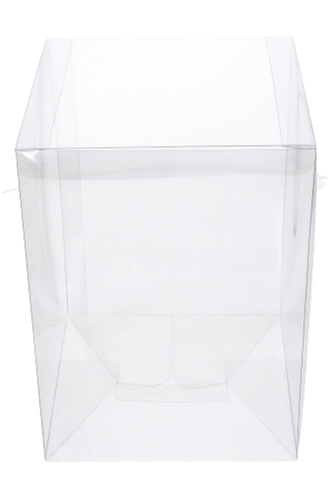 Transparant Kadodoosje Rechthoekig 18x18x24cm 10stuks