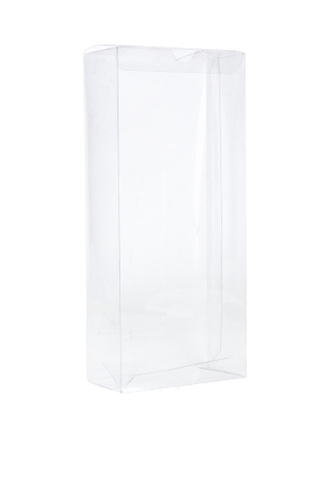 Transparant Kadodoosje Rechthoekig Flesje PVC 11x5.5x25cm 10stuks