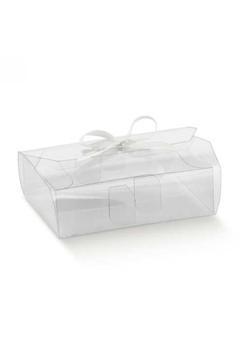 Transparant Murano Plastic 16.5x11x4cm 10stuks