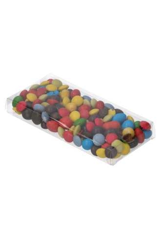 Transparant Rechthoekig Kadodoosje Plastic 16x7.5x2cm 10stuks
