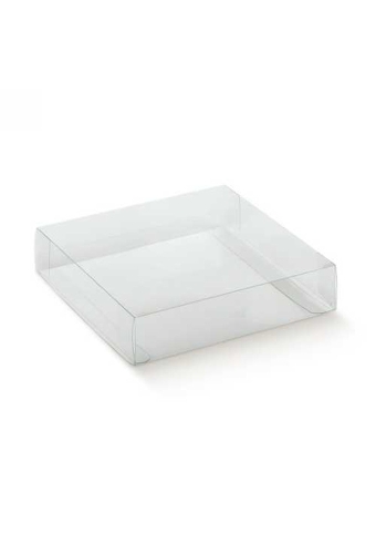 Transparant Rechthoekig Kadodoosje Plastic 9x6x2cm 10stuks