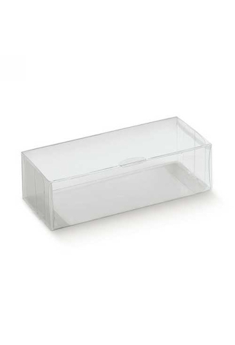 Transparant Rechthoekig Kadodoosje Plastic PET 15x6x4cm 10stuks