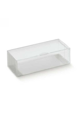 Transparant Rechthoekig Kadodoosje Plastic PET 15x6x4cm 10stuks