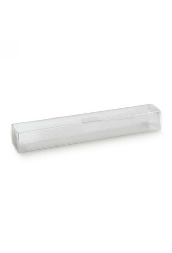 Transparant Rechthoekig Kadodoosje Plastic PET 24x4x3cm 10stuks