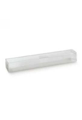 Transparant Rechthoekig Kadodoosje Plastic PET 24x4x3cm 10stuks
