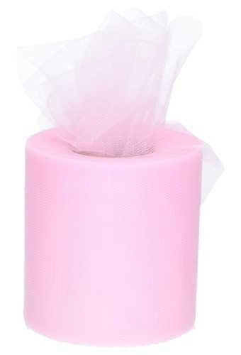Tule Lint Licht Roze 100mm x 50meter