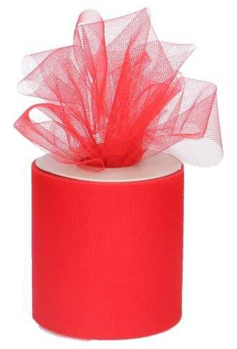 Tule Lint Rood 100mm x 50meter