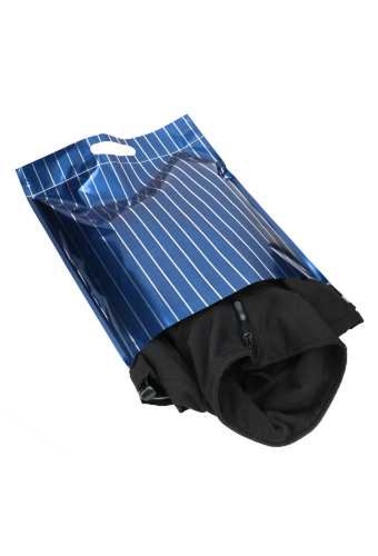 Verzend Enveloppen Folie Titan Blauw & Plakstrip 35x47+6cm A3 50stuks
