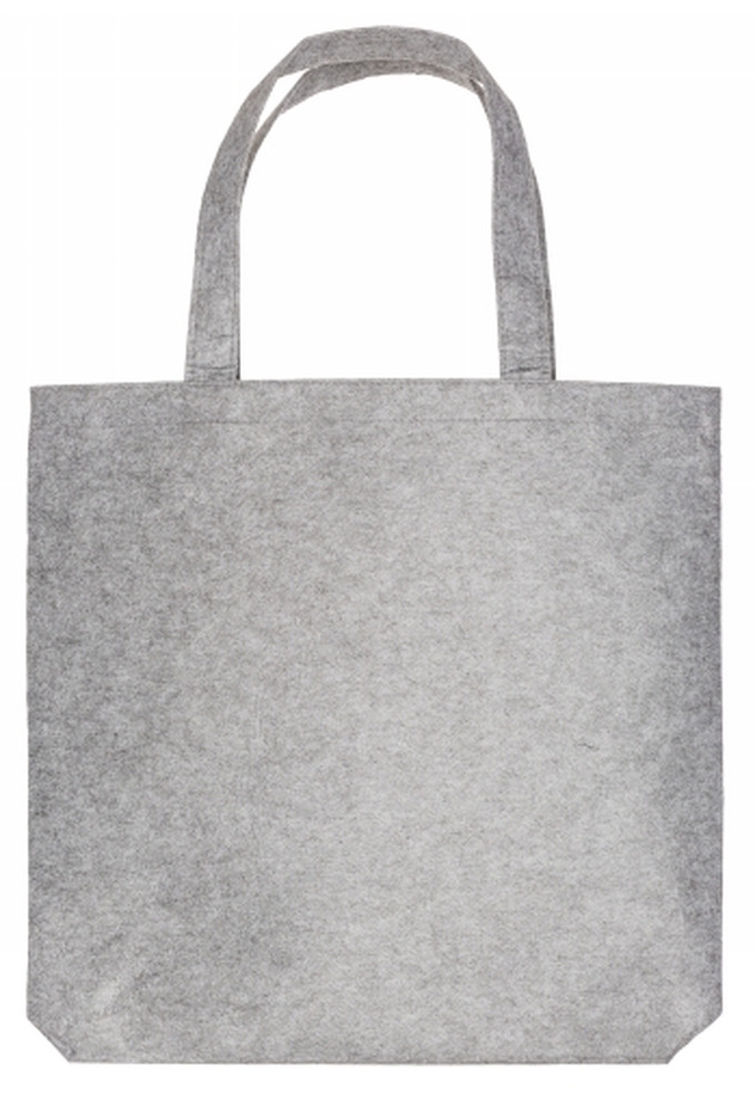 Vilten Draagtassen Grijs Met Hengsel 42x42x6cm 220 gram 75stuks