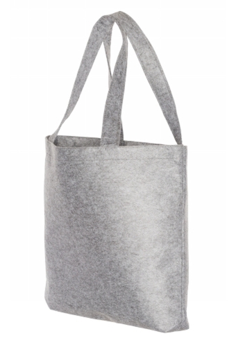 Vilten Draagtassen Grijs Met Hengsel 42x42x6cm 220 gram 75stuks