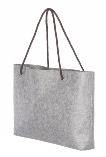 Vilten Draagtassen Zwart Met Hengsel 47x33x8cm 220 gram 75stuks