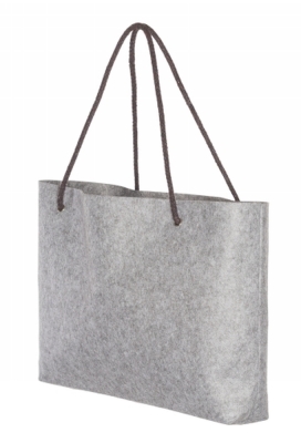 Vilten Draagtassen Zwart Met Hengsel 47x33x8cm 220 gram 75stuks
