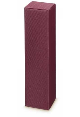 Wijndoos Modern Bordeaux 35.5x9x9cm 1fles Staand 50stuks