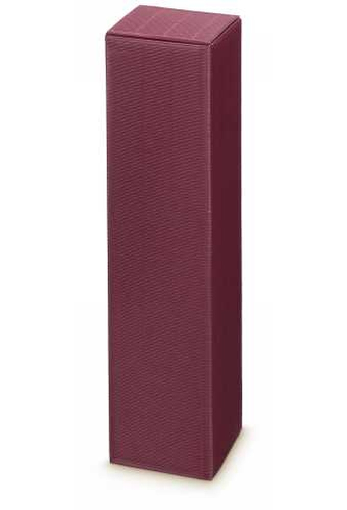 Wijndoos Modern Bordeaux 35.5x9x9cm 1fles Staand 50stuks
