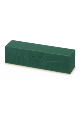 Wijndoos Modern Groen 38x9x9cm 1fles Liggend 50stuks