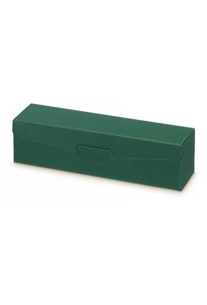 Wijndoos Modern Groen 38x9x9cm 1fles Liggend 50stuks