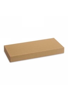 Wijndoos Modern Naturel Rib 38x17x9cm 2 fles 25stuks