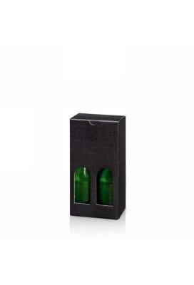 Wijndoos Modern Piccolo Klein Flesje 11.2x5.5x21.3cm 2 fles 50stuks