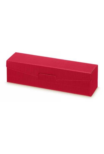 Wijndoos Modern Rood 38x9x9cm 1fles Liggend 50stuks