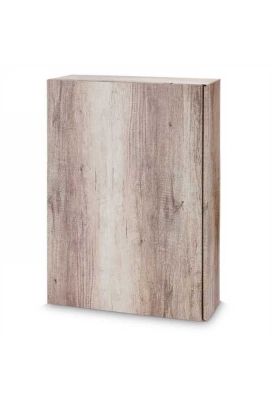 Wijndoos Wood 3 Fles 34.5x24.5x9.4cm 25stuks