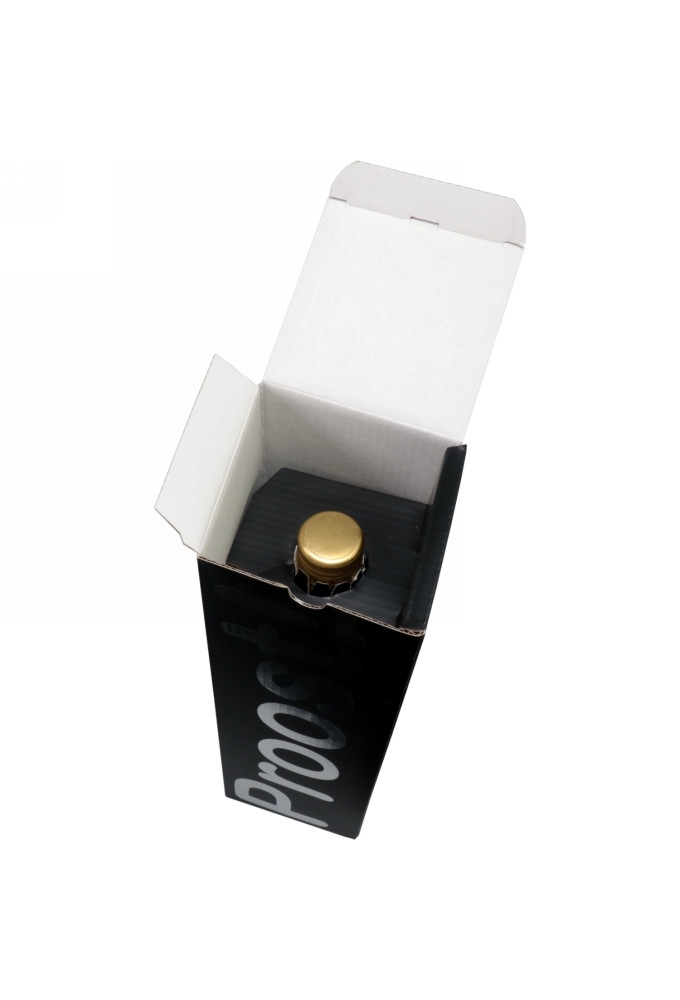 Wijndozen 1-Fles Proost 9.3x9.3x33cm 10stuks