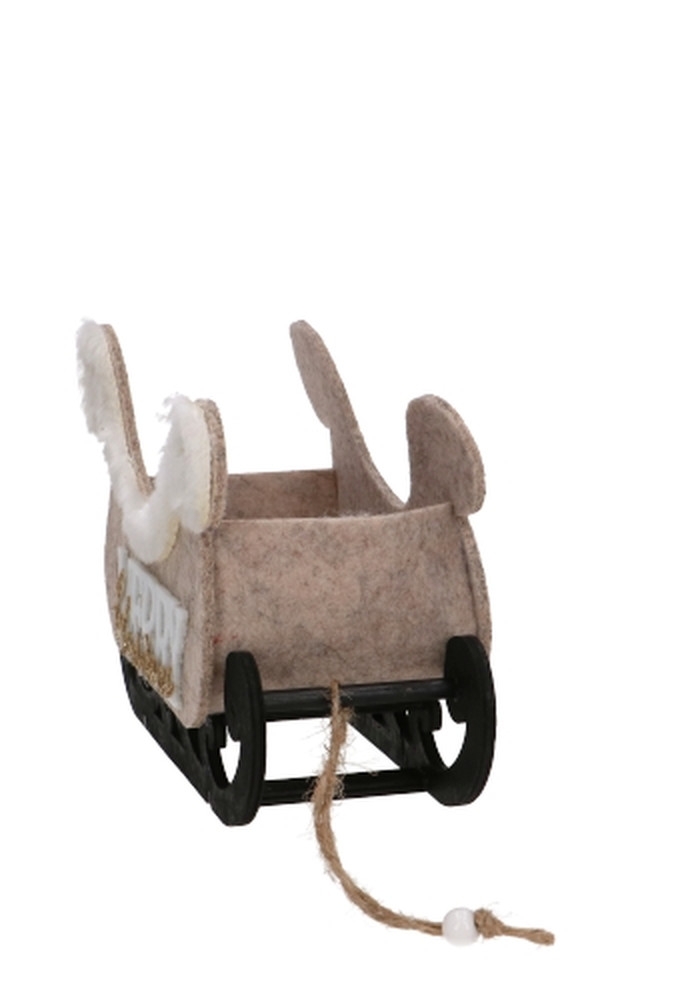 Wijnverpakking Slee Merry Christmas 2 piccolo Flesjes 19x8.5x13cm 1st