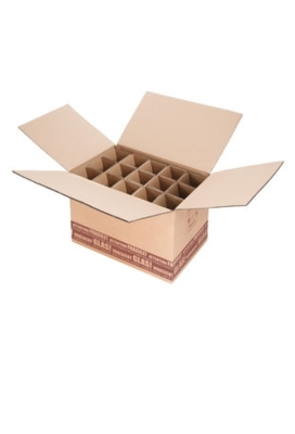 Wijnverzenddoos 15 fles & Interieur 52x31x37cm 15stuks