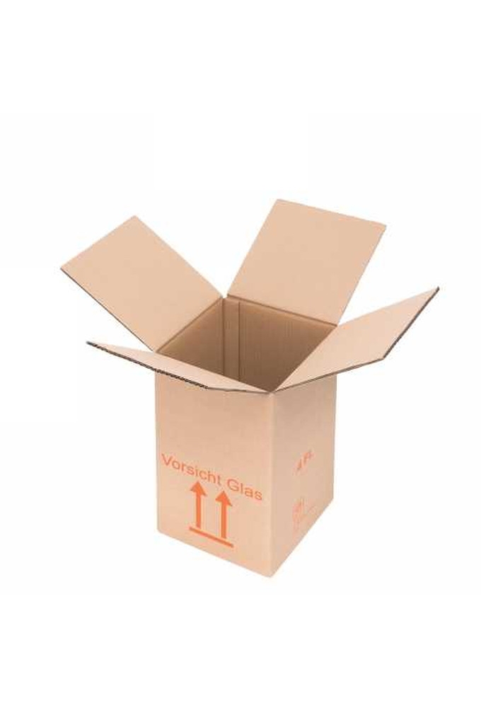 Wijnverzenddoos 4-fl & Interieur 40x21x19cm 25stuks