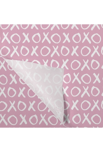 Zijdevloei - Vloeipapier Bedrukt XOXO 50x70cm 100 vellen