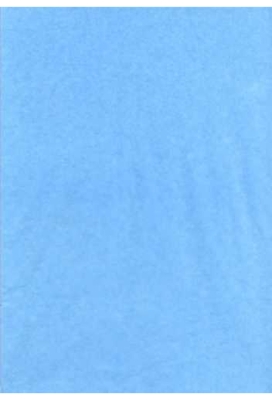 Zijdevloei - Vloeipapier Onbedrukt Middel Blauw 50x75cm 240 vellen