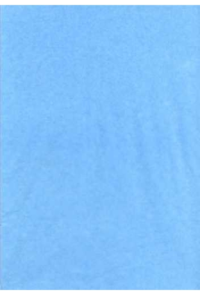 Zijdevloei - Vloeipapier Onbedrukt Middel Blauw 50x75cm 240 vellen