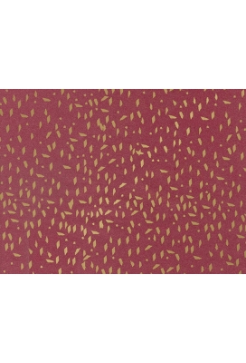 Kerst Kraftpapier Bruin recycled terrazzo bugundy goud 70cm x 200meter