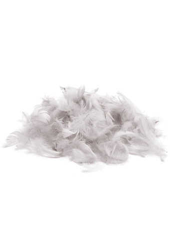 AKTIE Luxe Decoratie Veren 40 gram Grijs