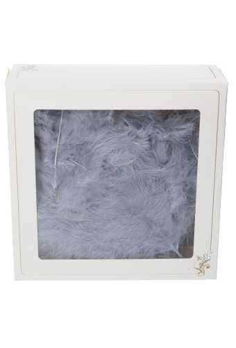 AKTIE Luxe Decoratie Veren 40 gram Grijs