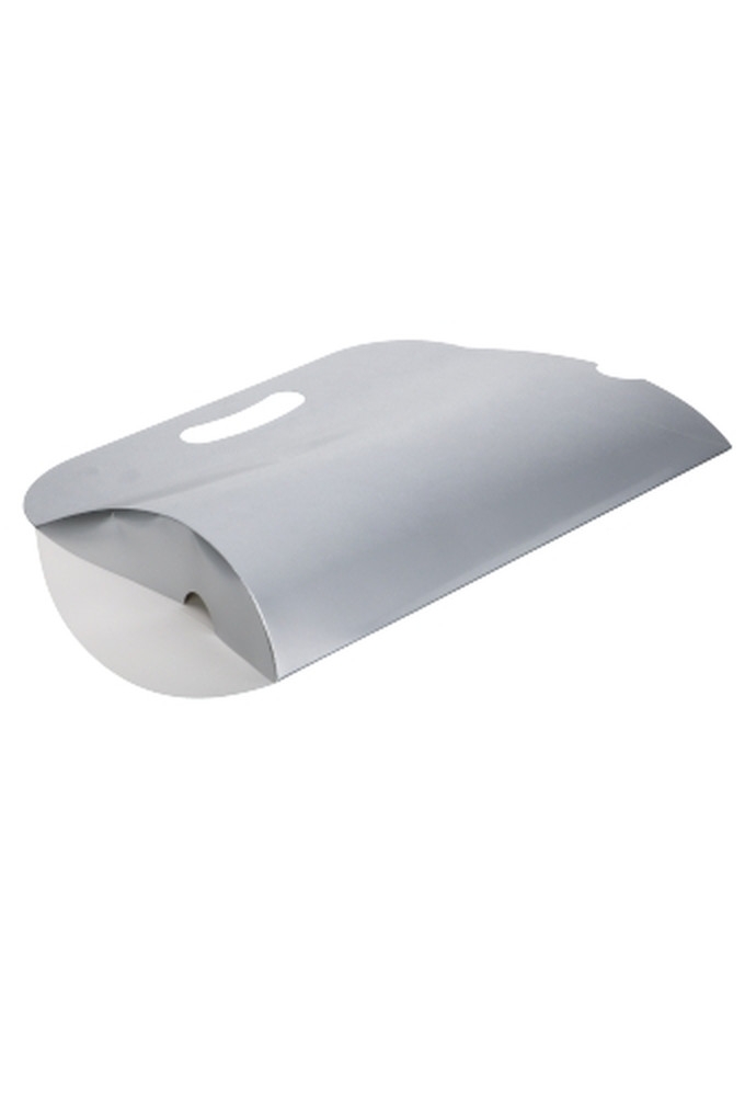 Gondeldoos Met Handgreep Zilver 24x19x4cm 250gr 25stuks OP IS OP