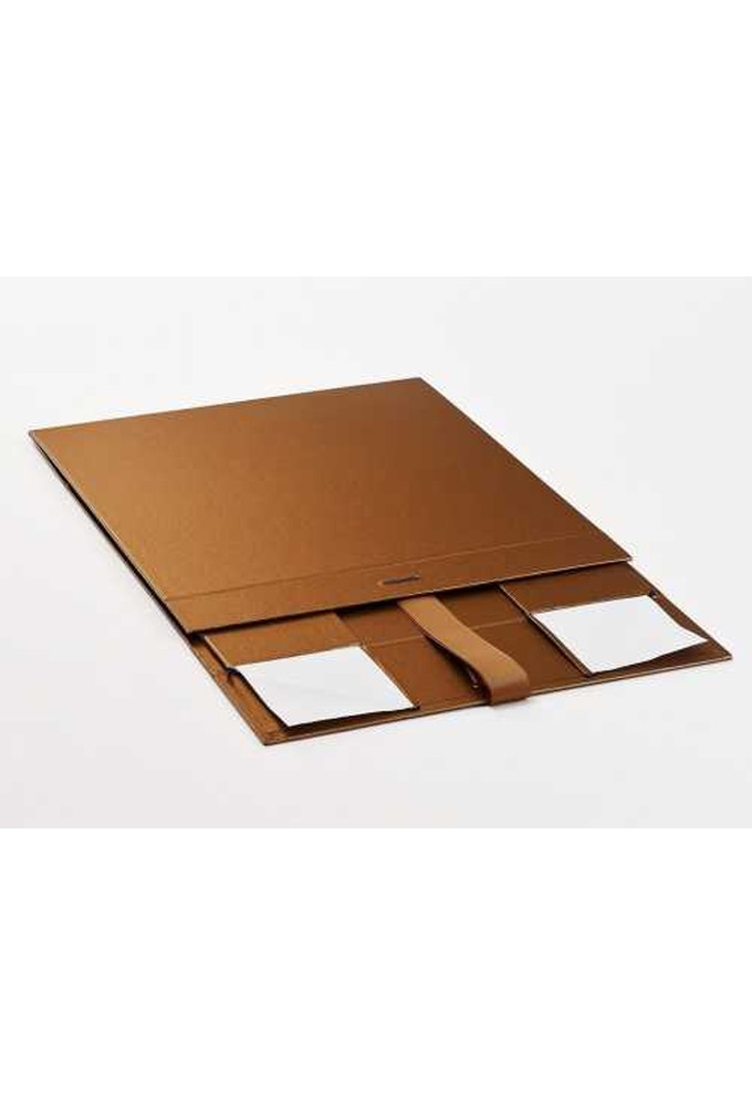 Luxueuze Magneetdozen Diamond & Satijn Koper Mat 28.5x29x8.7cm 12stuks