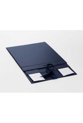 Luxueuze Magneetdozen Diamond & Satijn Navy Mat 28.5x29x8.7cm 12stuks