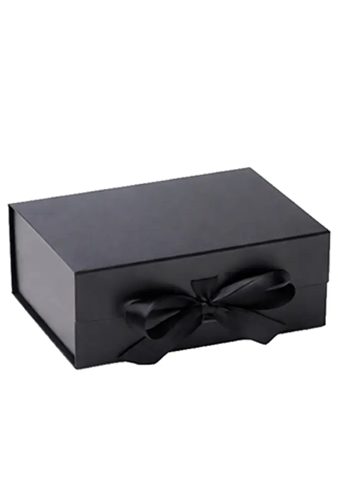 Luxueuze Magneetdozen Diamond & Satijn Zwart Mat 22x16x9.5cm 12stuks
