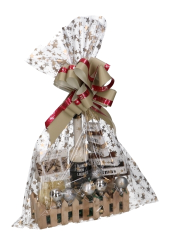 Cellofaan Zakjes Stars Gold 35x50cm 50stuks