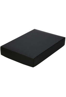 Geschenkdoos & Deksel Gaby Zwart Mat 37x26x6cm 50stuks