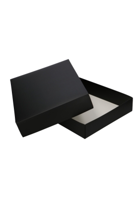 Geschenkdoos & Deksel Gaby Zwart Mat 37x26x6cm 50stuks